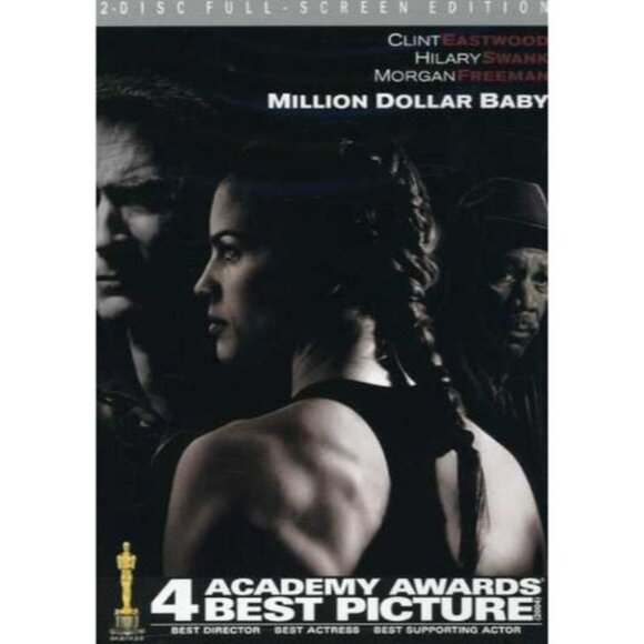 Million Dollar Baby DVD (Full Frame) Clint Eastwood Hilary Swank Morgan Freeman - Picture 1 of 3